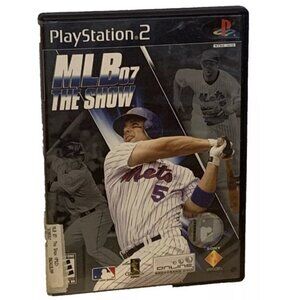 MLB 07: The Show (Sony PlayStation 2, 2007) Video Game Baseball
